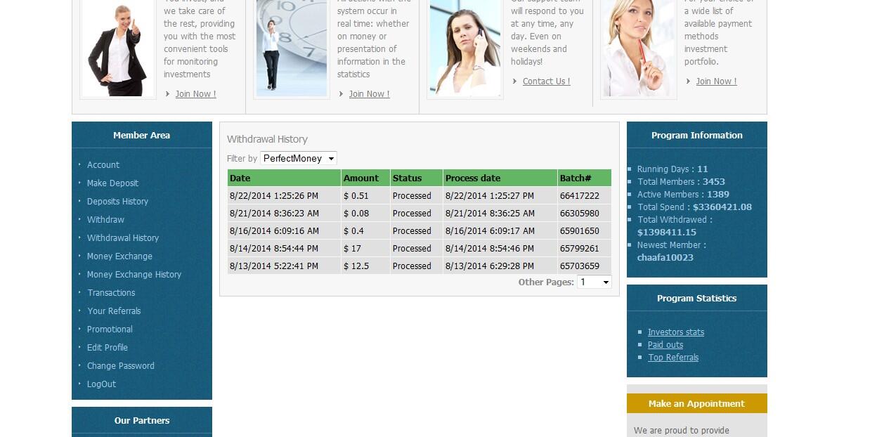 HYIP Terbaru (Pay Hourly) Cepetan baru running 2 hari