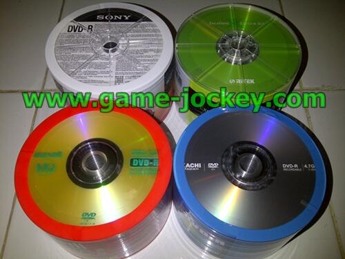 DVD Kosong/Blank 4.7GB (untuk burning/backup data film/game/musik/file dan lain-lain)
