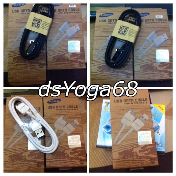 Jual ready stok Kabel Data Samsung Galaxy S1,S2,S3,S4 dan Note3 ORI, Murah Masuk!