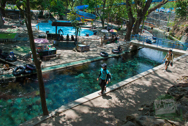 Segarnya Berenang Di Umbul Cokro Tulung, Klaten