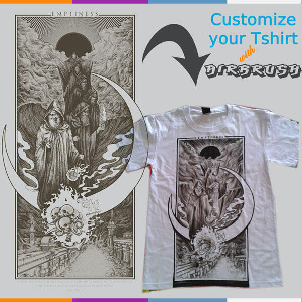 AIRBRUSH KAOS MURAH || KUALITAS MANTAB