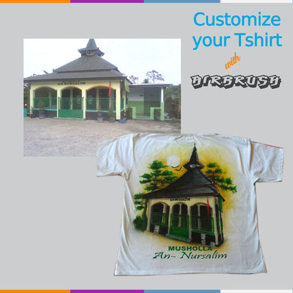 AIRBRUSH KAOS MURAH || KUALITAS MANTAB