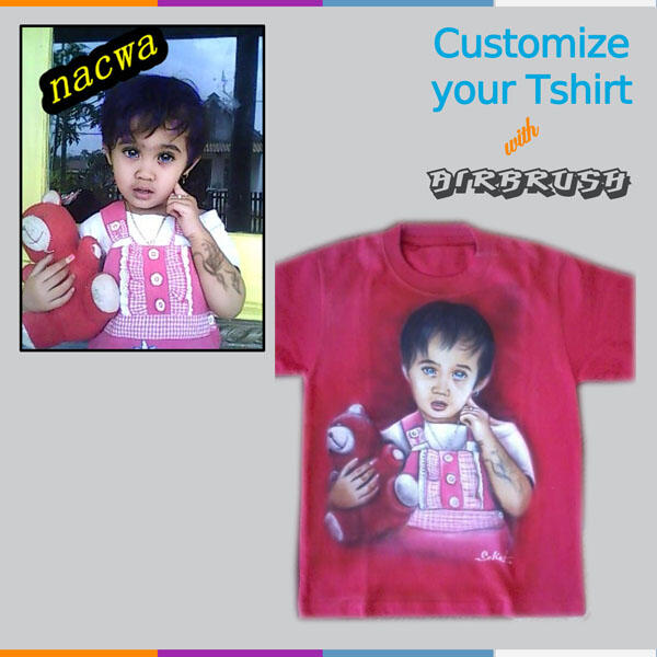 AIRBRUSH KAOS MURAH || KUALITAS MANTAB