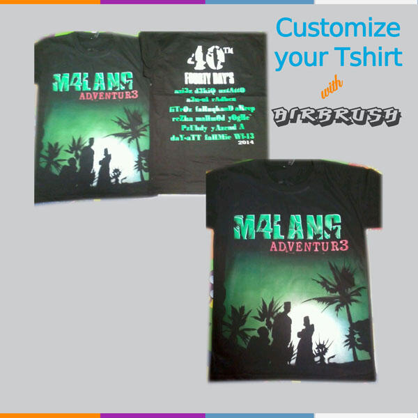 AIRBRUSH KAOS MURAH || KUALITAS MANTAB