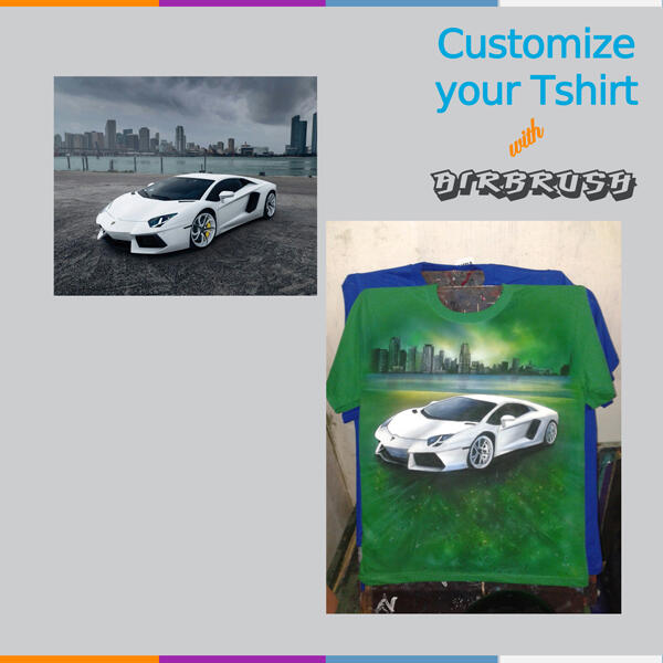 AIRBRUSH KAOS MURAH || KUALITAS MANTAB