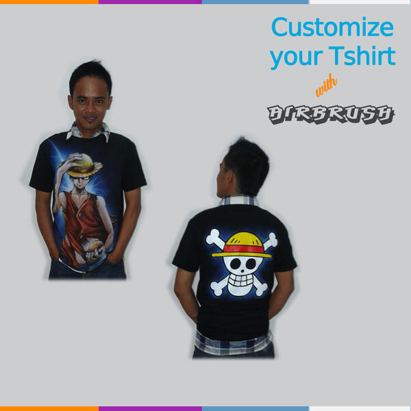 AIRBRUSH KAOS MURAH || KUALITAS MANTAB