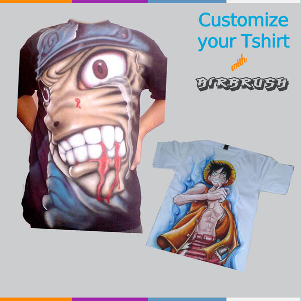 AIRBRUSH KAOS MURAH || KUALITAS MANTAB