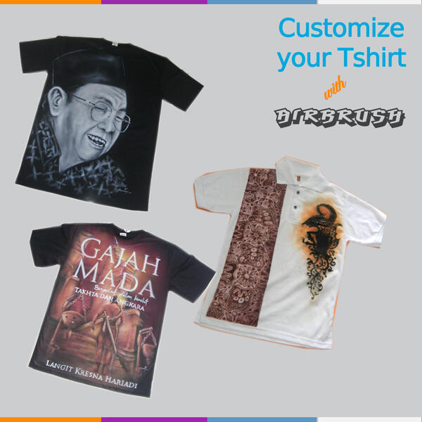 AIRBRUSH KAOS MURAH || KUALITAS MANTAB