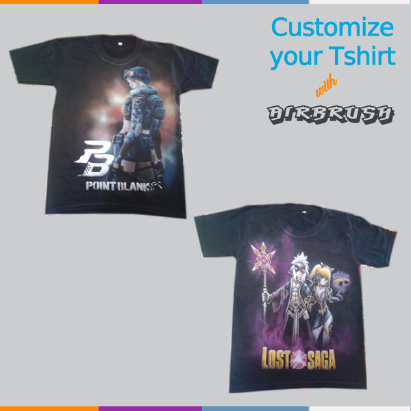 AIRBRUSH KAOS MURAH || KUALITAS MANTAB