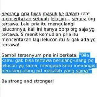 Be Strong n stronger!