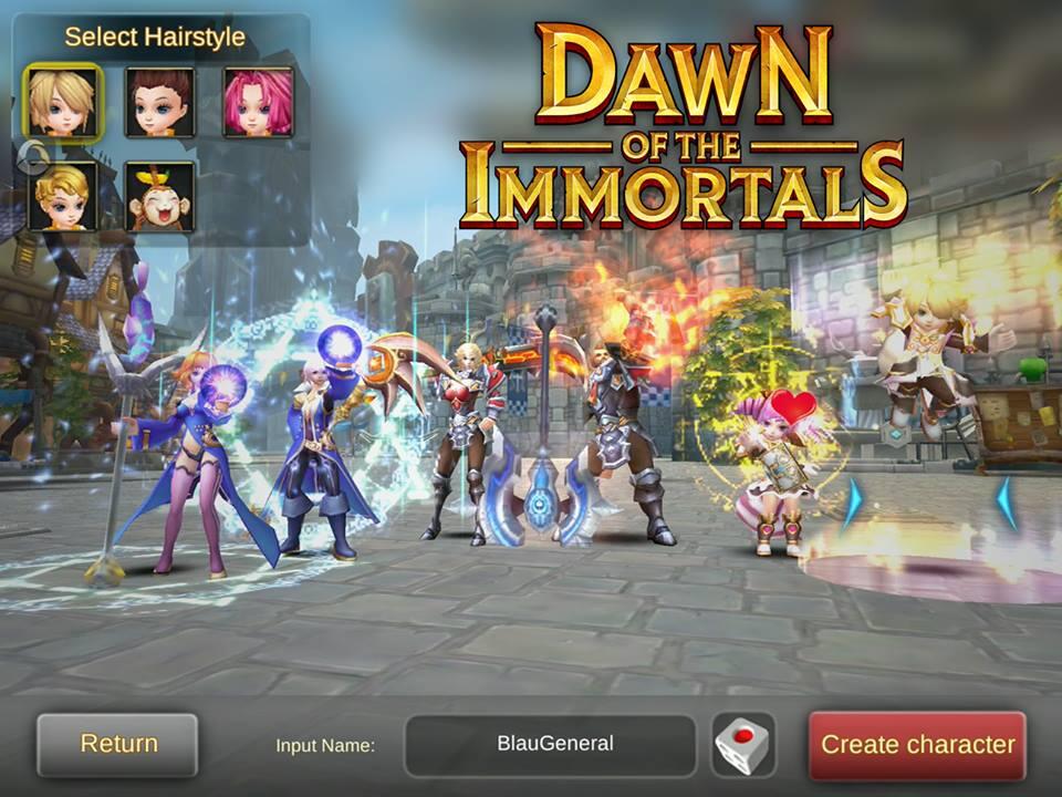 &#91;iOS / ANDROID&#93; Dawn of the Immortals | 3D MMORPG
