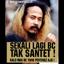 Ki Joko Bodo Quote