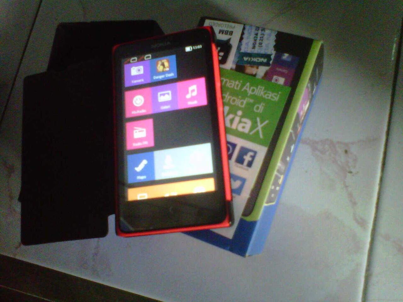 Nokia X android fullset mulus cod solo