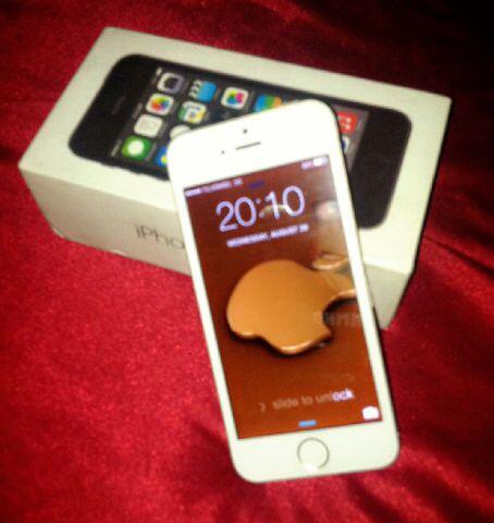IPHONE 5S REPLIKA GOLD FINGER PRINT ready cod