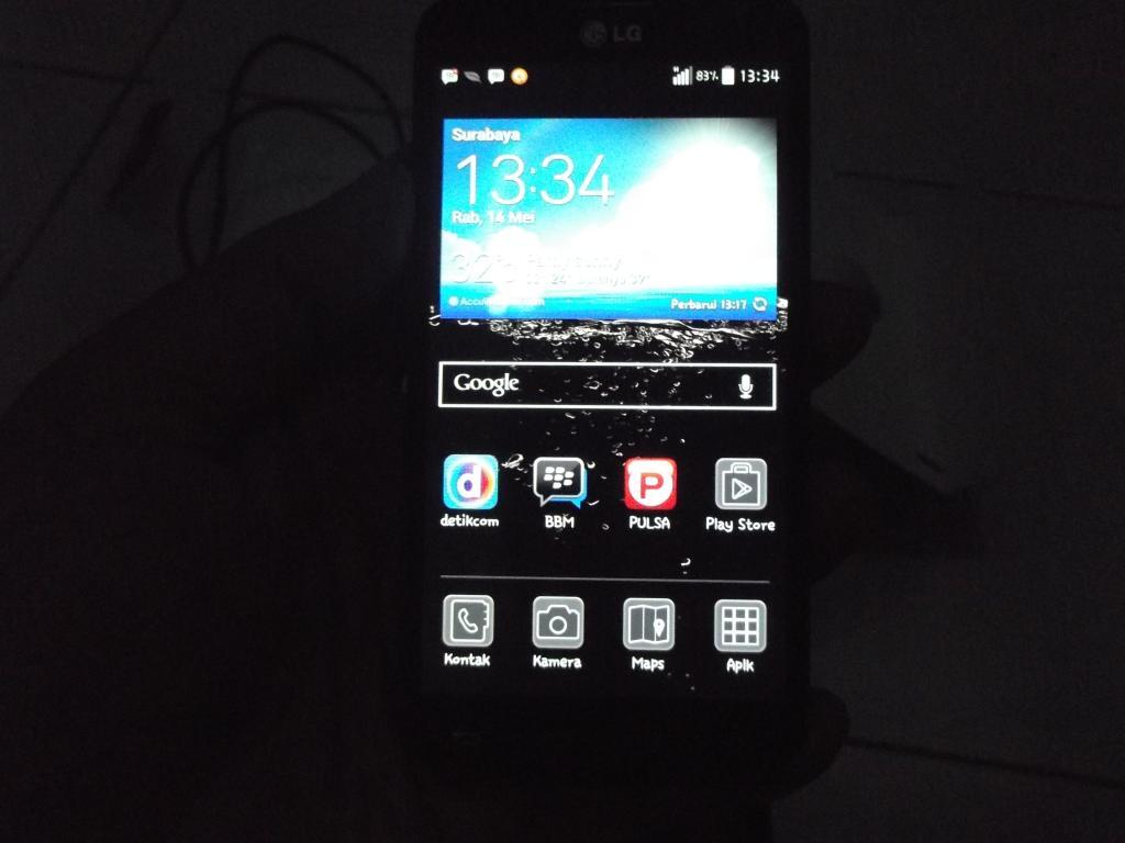 LG L90 Quadcore Dual Sim D410 Black Mulus Fullset 1 bulan Bandung