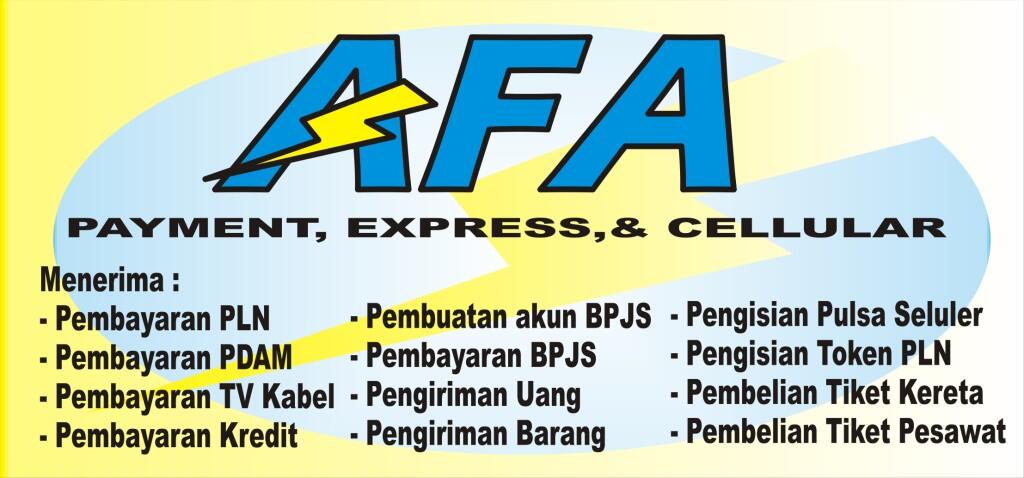 AFA Payment &amp; Express membuka loket untuk jasa rekening bersama rekber