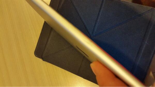 Jual Ipad Air white 64gb Cellular + Moshi book cover ori