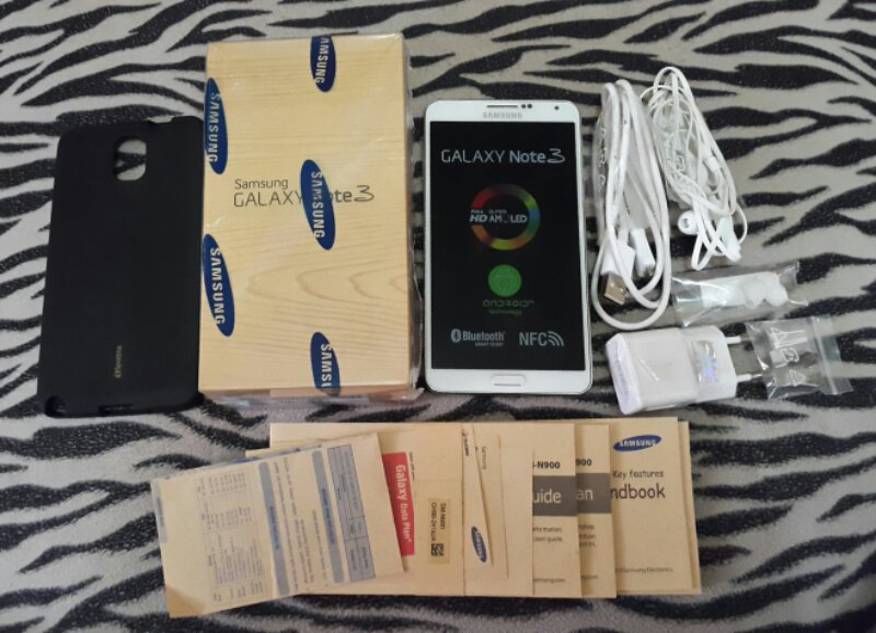 WTS: SAMSUNG GALAXY NOTE 3 SM-N900 WHITE FULLSET MULUUSS 99%++