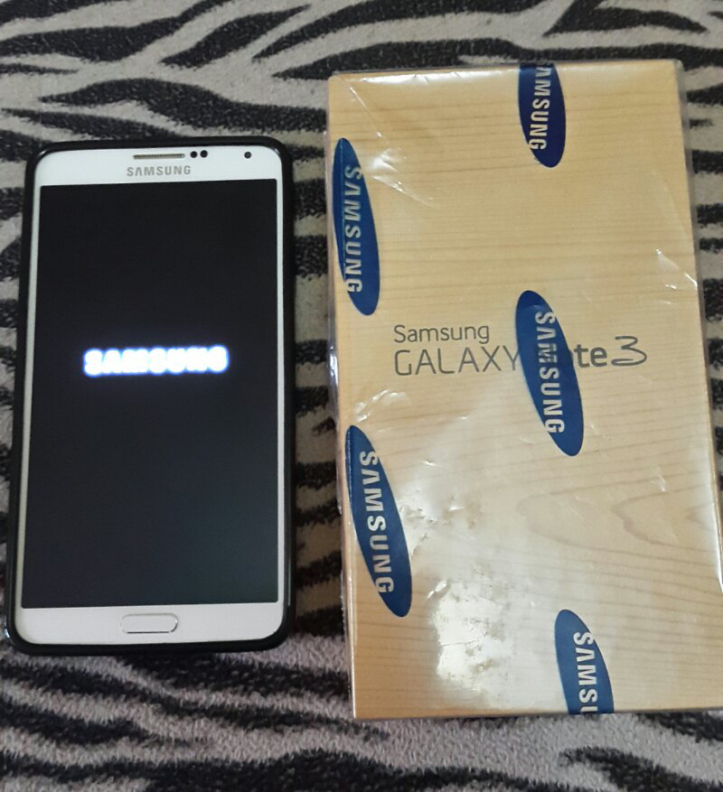 WTS: SAMSUNG GALAXY NOTE 3 SM-N900 WHITE FULLSET MULUUSS 99%++