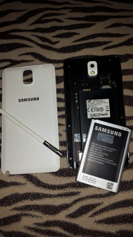 WTS: SAMSUNG GALAXY NOTE 3 SM-N900 WHITE FULLSET MULUUSS 99%++