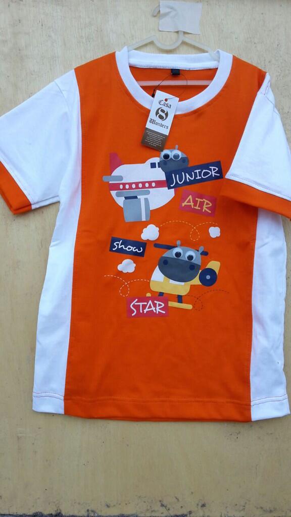 jual kaos anak desain unik dan lucu lucu bahan Katun