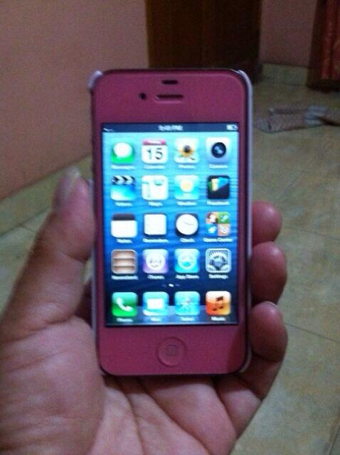 Jual iPhone 4 cdma 16gb inject verizon warna pink