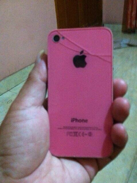 Jual iPhone 4 cdma 16gb inject verizon warna pink