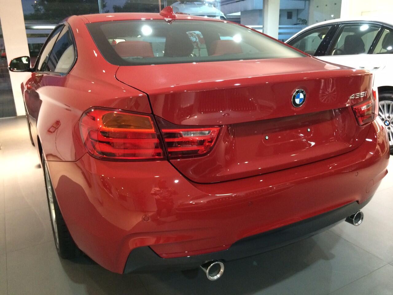 BMW 435i Coupe M Sport 2014