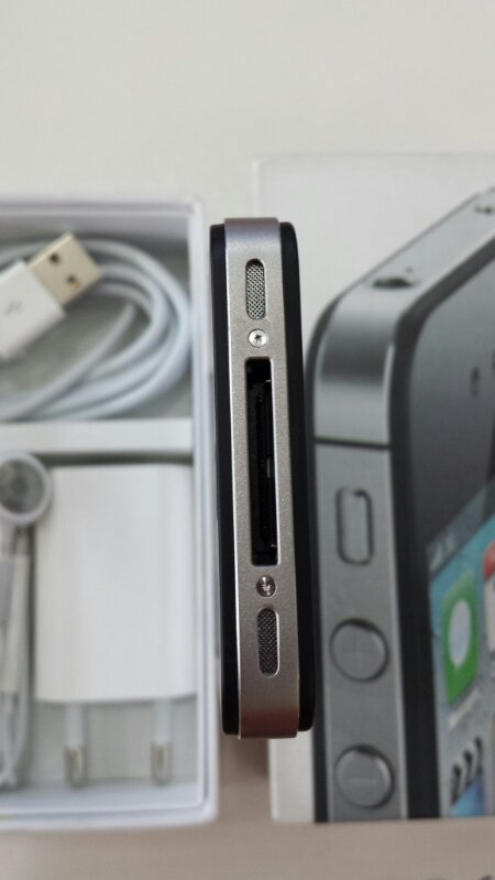 wts iphone 4s 32gb verizon fu gsm/cdma single on black