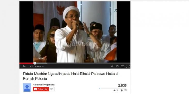 Apa Kabar Ali Mochtar Ngabalin? Yang Mendesak Allah Berpihak kepada Prabowo,