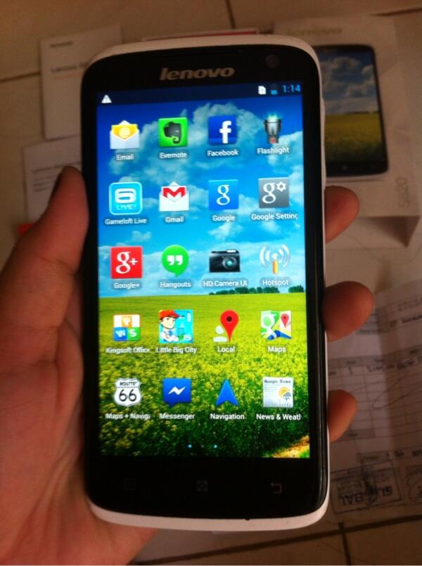 Lenovo S820 White Fullset 8gb