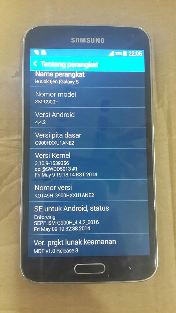samsung galaxy S5- G900