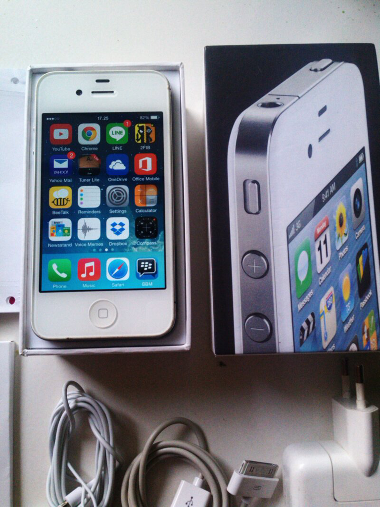 iPhone 4 Cdma 16Gb Mulus, Fullset & iCloud Aman