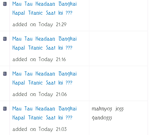 Mau Tau Keadaan Bangkai Kapal Titanic Saat Ini ???