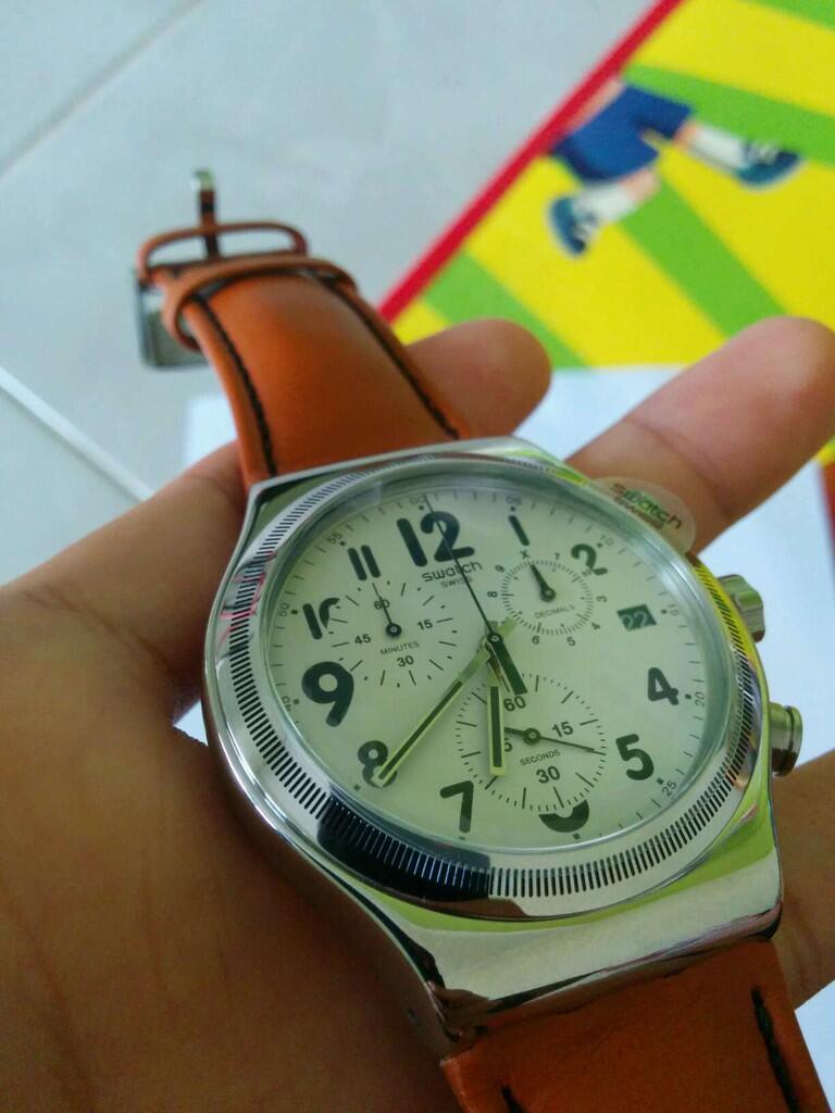 Jual SWATCH YVS408 LEBLON Second / bisa TT