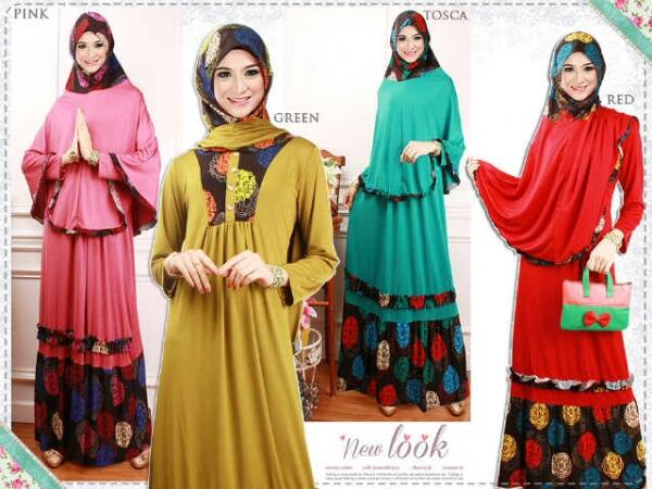 HIJAB SET SYAR'I (Maxi dress+Khimar)