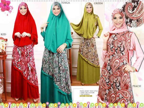 HIJAB SET SYAR'I (Maxi dress+Khimar)