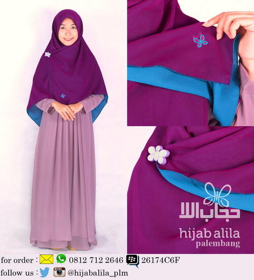 Distributor Hijab Syar'i Hijab Alila Palembang