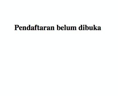 Sudah Tanggal 23 Agustus, Tetap Belum Bisa Daftar CPNS Online