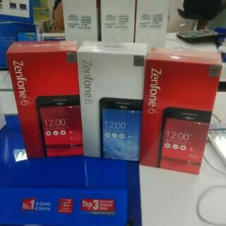 NEW ASUS ZENFONE 6 Ram 2G/ 16G B/W/G/R 2Kartu ON Cam 13MP & QuadC. GGlass Garansi 1TH