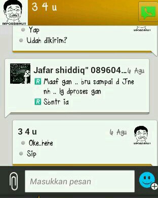 Kumpulan testi KurirKita | jasa kurir
Delivery | COD | Jabodetabek