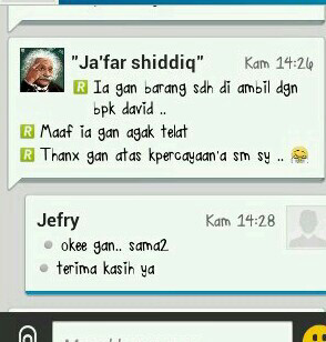 Kumpulan testi KurirKita | jasa kurir
Delivery | COD | Jabodetabek