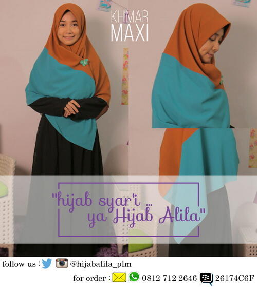 Distributor Hijab Syar'i Hijab Alila Palembang