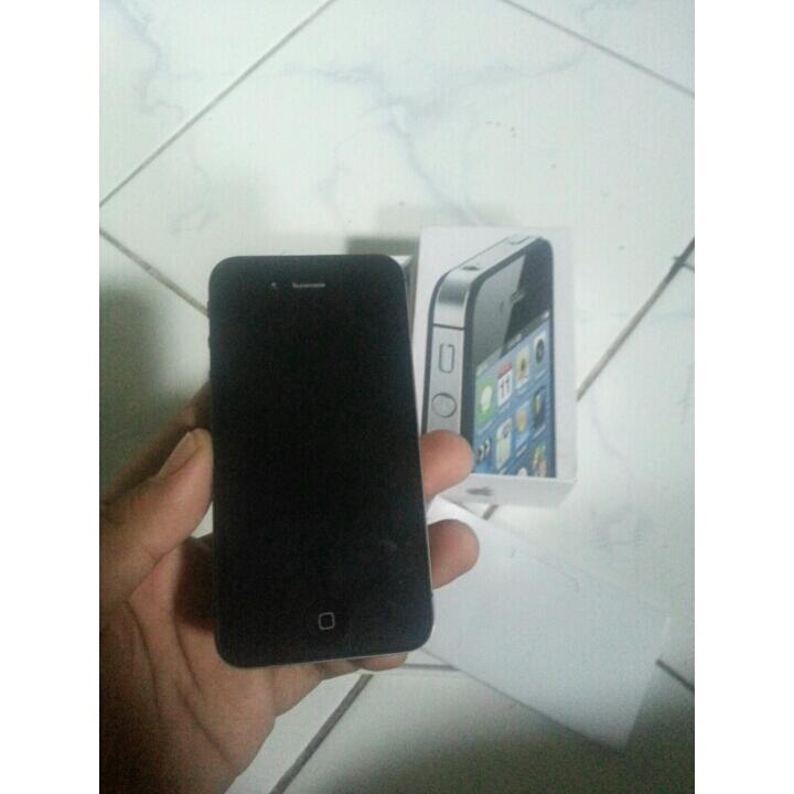 jual iphone 4s 64gb black mulus FU gresik surabaya