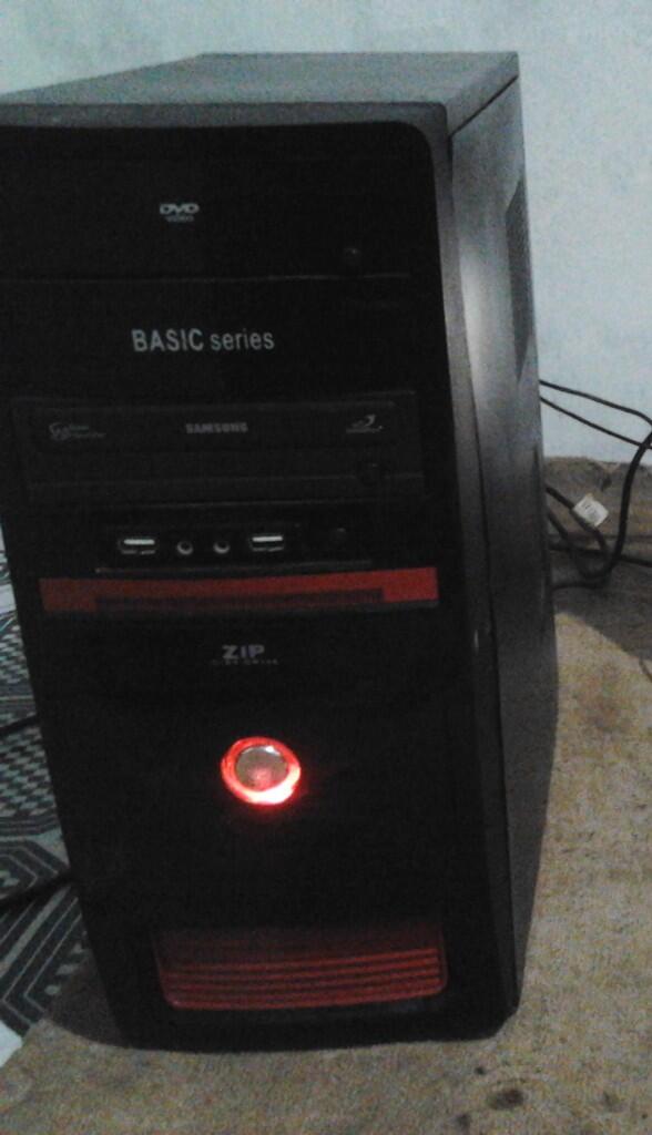 Pc dual core E5400,ram 2GB ddr2,vga 9400gt 1gb,hdd 160gb,lcd 18"