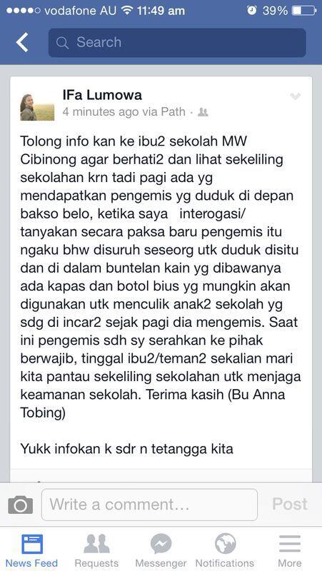 hati hati terhadap lingkungan sekitar gan! apalagi yg punya ANAK