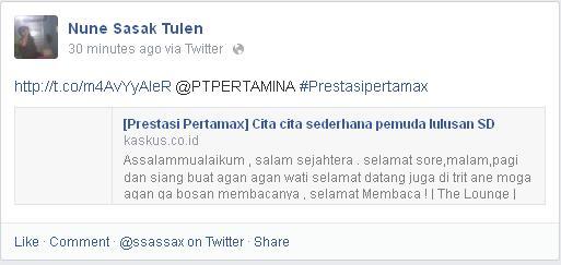 [Prestasi Pertamax] Cita cita sederhana pemuda lulusan SD