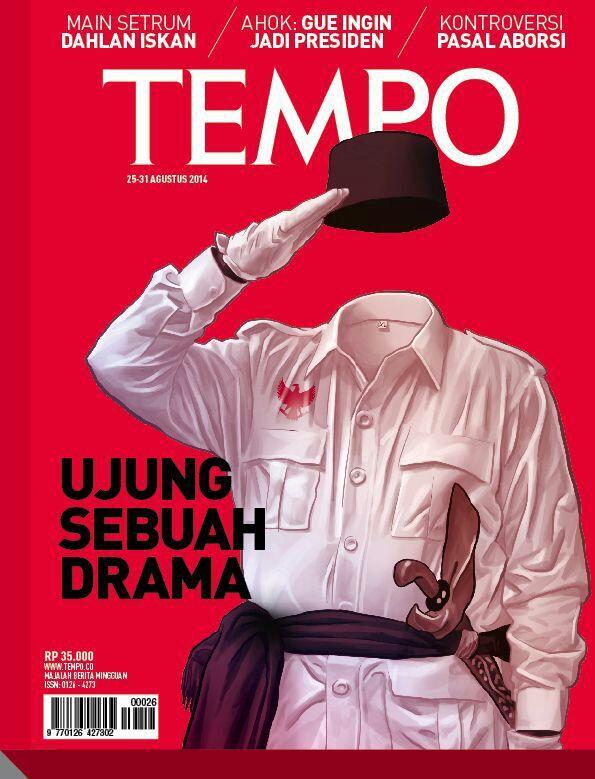 Majalah TEMPO — Edisi 25 Agustus 2014 (Ujung Sebuah Drama)