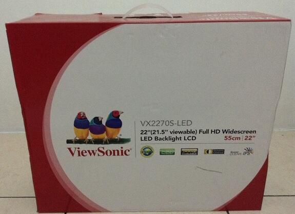 &#91;REVIEW LED DISPLAY&#93; LED ViewSonic VX2270S 22&quot; Full HD