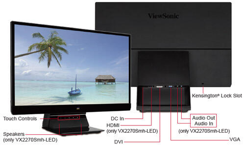 &#91;REVIEW LED DISPLAY&#93; LED ViewSonic VX2270S 22&quot; Full HD